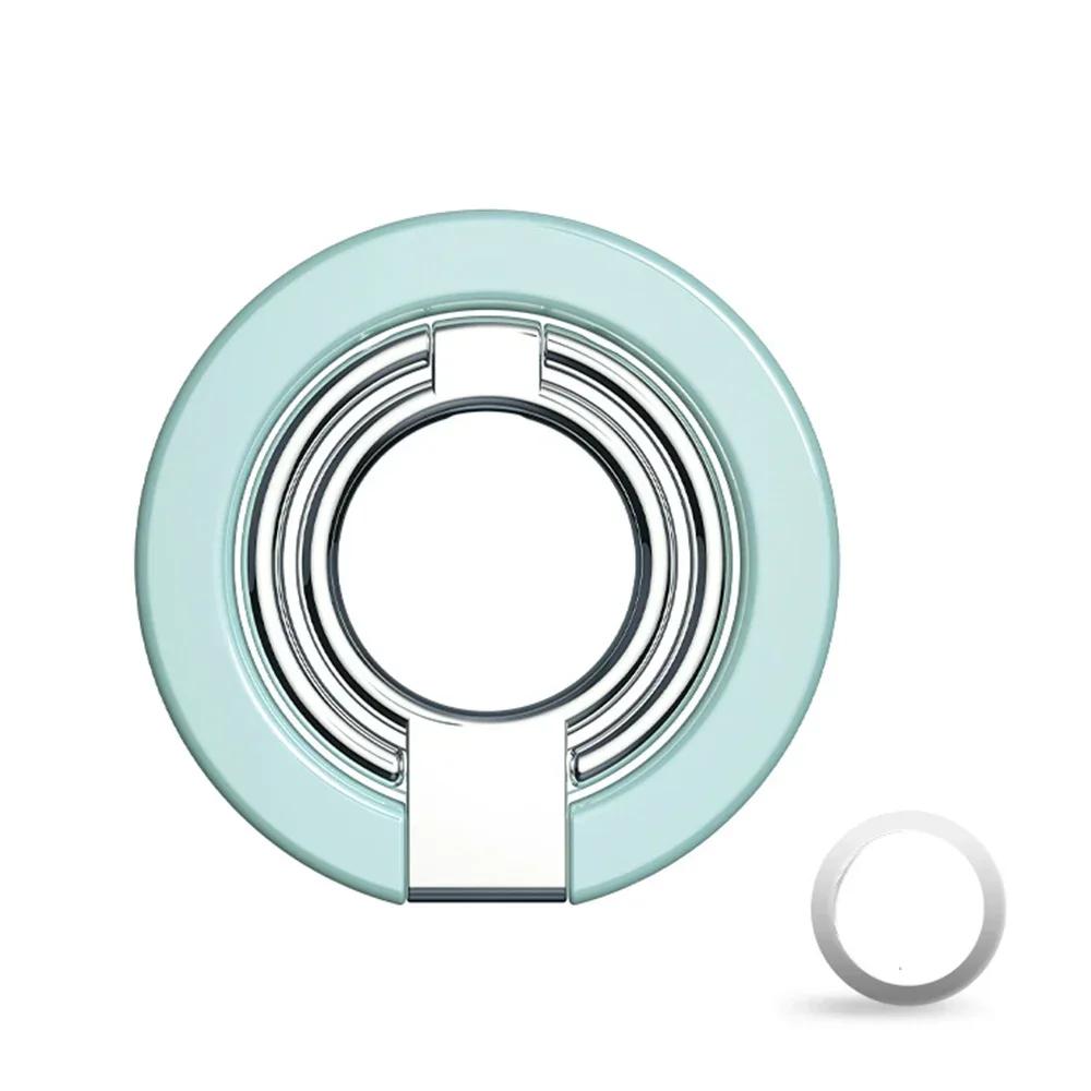 360° Magnetic Metal Finger Ring Phone Holder Portable Folding Stand Tablet Bracket for Magsafe Magnet Universal All Phone