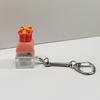 Christmas Themed Keyboard Keychain Stress Relief Toys Keychain Fidget Keyboard Clicker Button Key Chain Bag Charm Pendant
