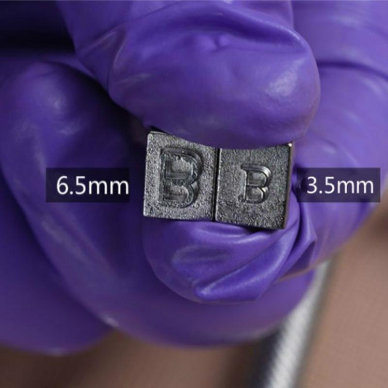 36Pcs Steel Alphabet Letter Number Leather Stamp Punch Set Leather Craft