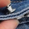 4 Stück Taillenstraffer-Nadeln Blume Hosenbund-Versteller Legierung Abnehmbar Kein Nähen Erforderlich Taillen-Nadeln für Jeans Röcke Hosen