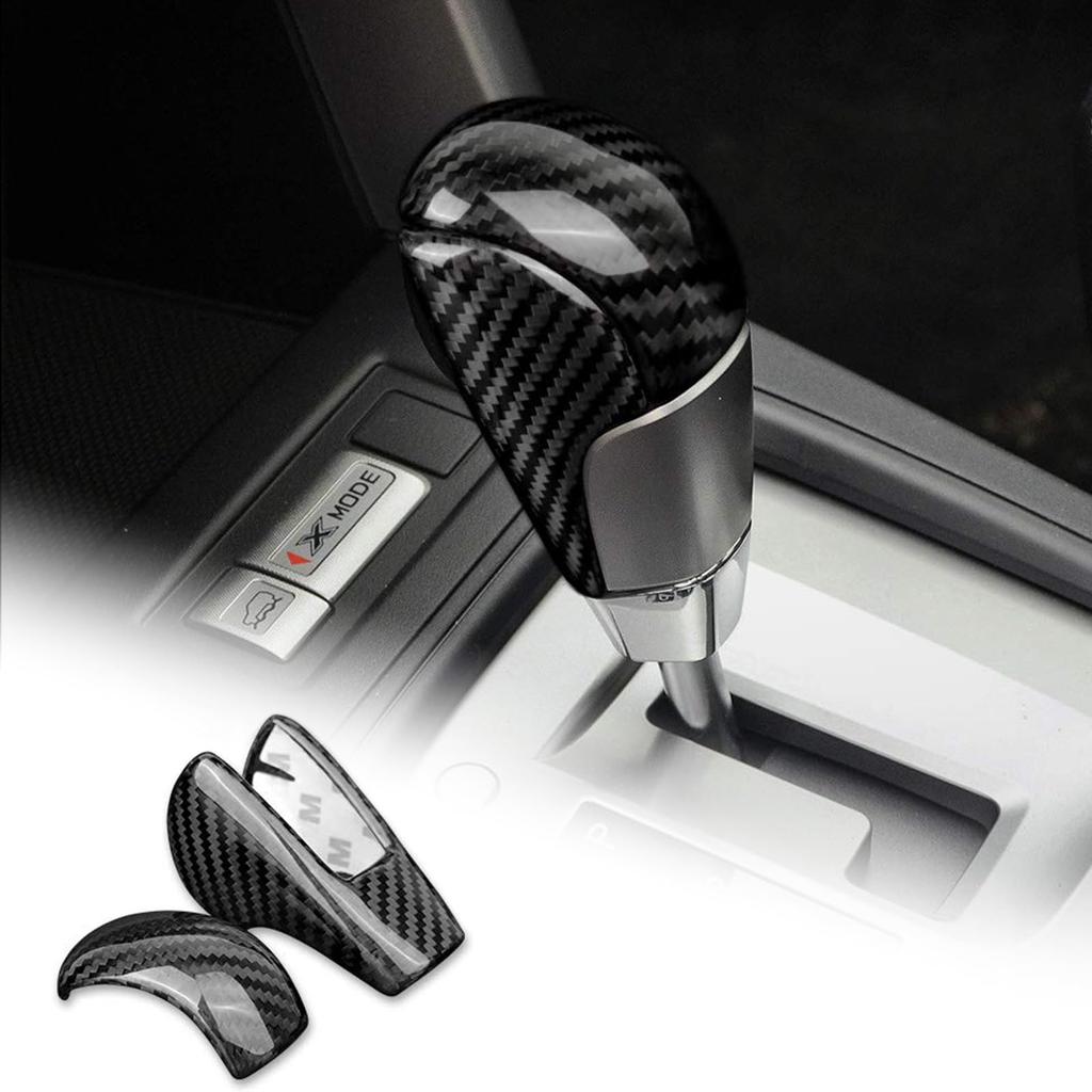 AIRSPEED Carbon Fiber Interior Gear Shift Knob Head Cover for Subaru Forester Generation SJ Customizable Garnish and Interior Panel Dress Up Your