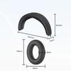 Silicone Dustproof Waterproof Headphone Beam for Sennheiser MOMENTUM 4 Headband Cushion Resistant To Dirt Soft Earphone Headband