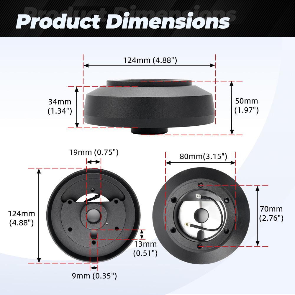 Steering Wheel Connector Hub for 1998-2003 Dodge Ram