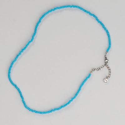 BICYCLE TROPHY Pickman Daily Bead Necklace 03 (SKY / 3mm Miyuki Beads)