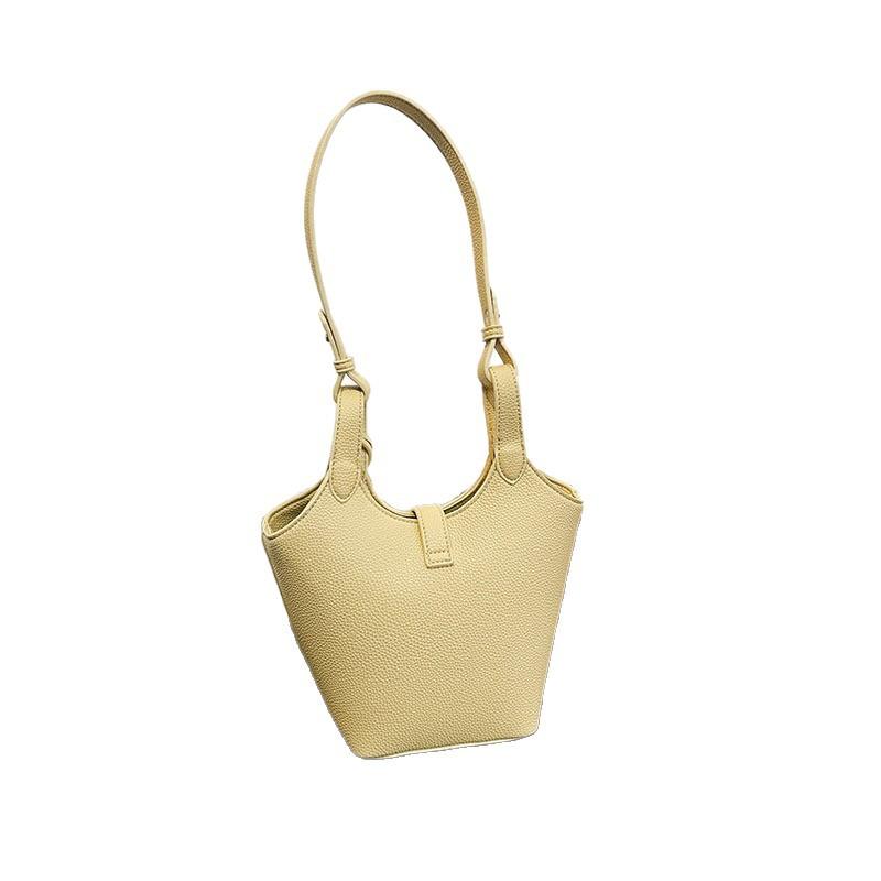 Versatile Single-shoulder Bag, Stylish and Trendy Commuting Crossbody Bag, Simple and Fashionable Bucket Bag, Women's Underarm Bag