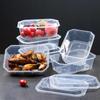 Fangcaodi 1200ML Einweg-Rechteck-Lunchbox