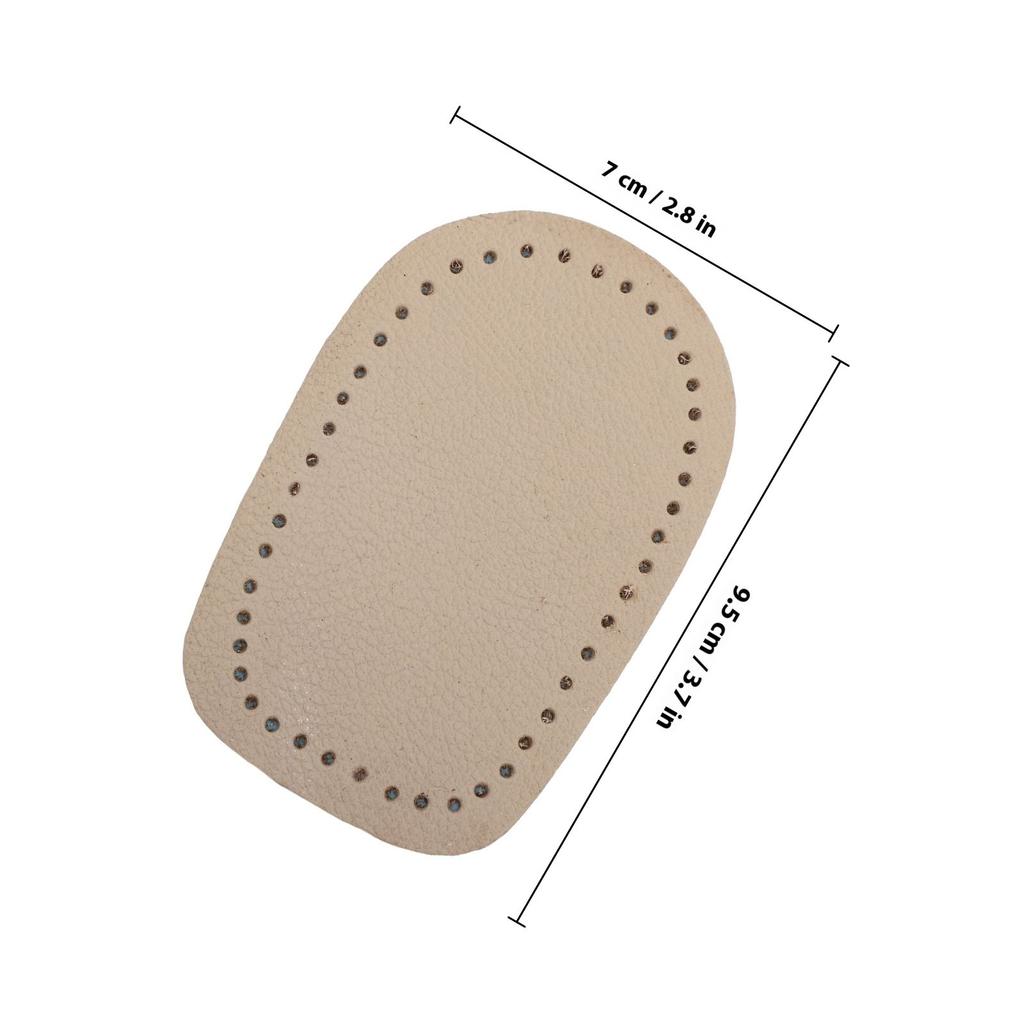 8Pairs High Heeled Shoe Pads Premium Cloth Insoles Foot Cushion Supportive Rear Sole Pads for Pain Relief Walking