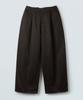 Piali Balloon Wide Half Elastic Chino Pants (Dark Brown)