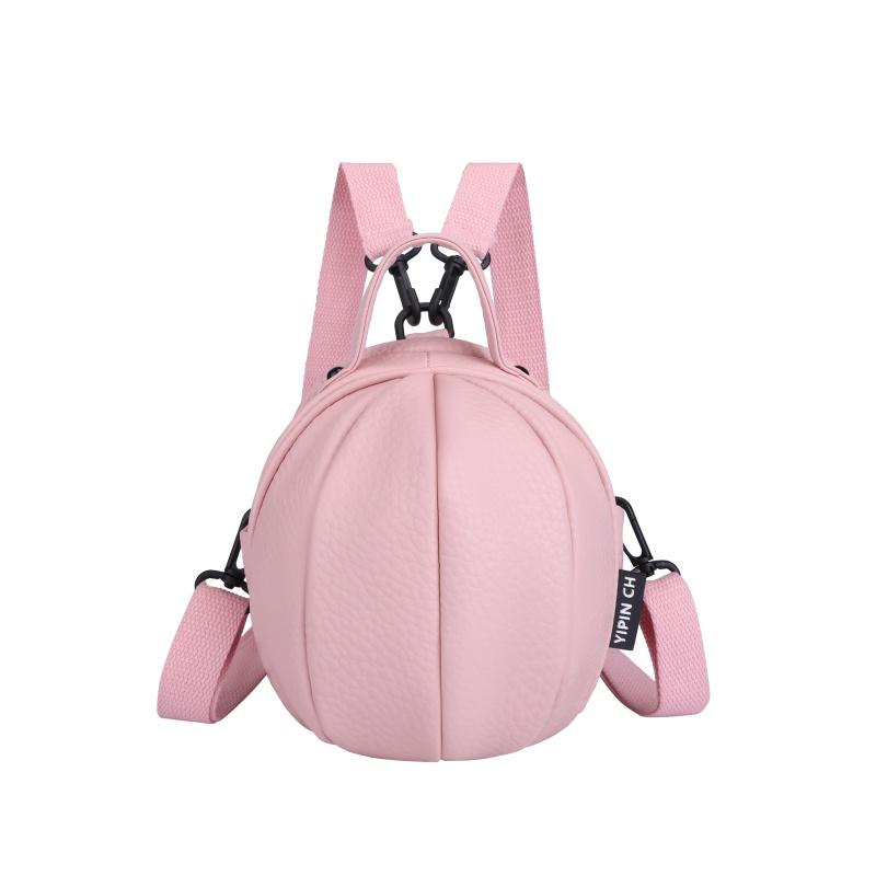 Multifunctional Backpack Women's Shoulder Bag Solid Color Small Bag