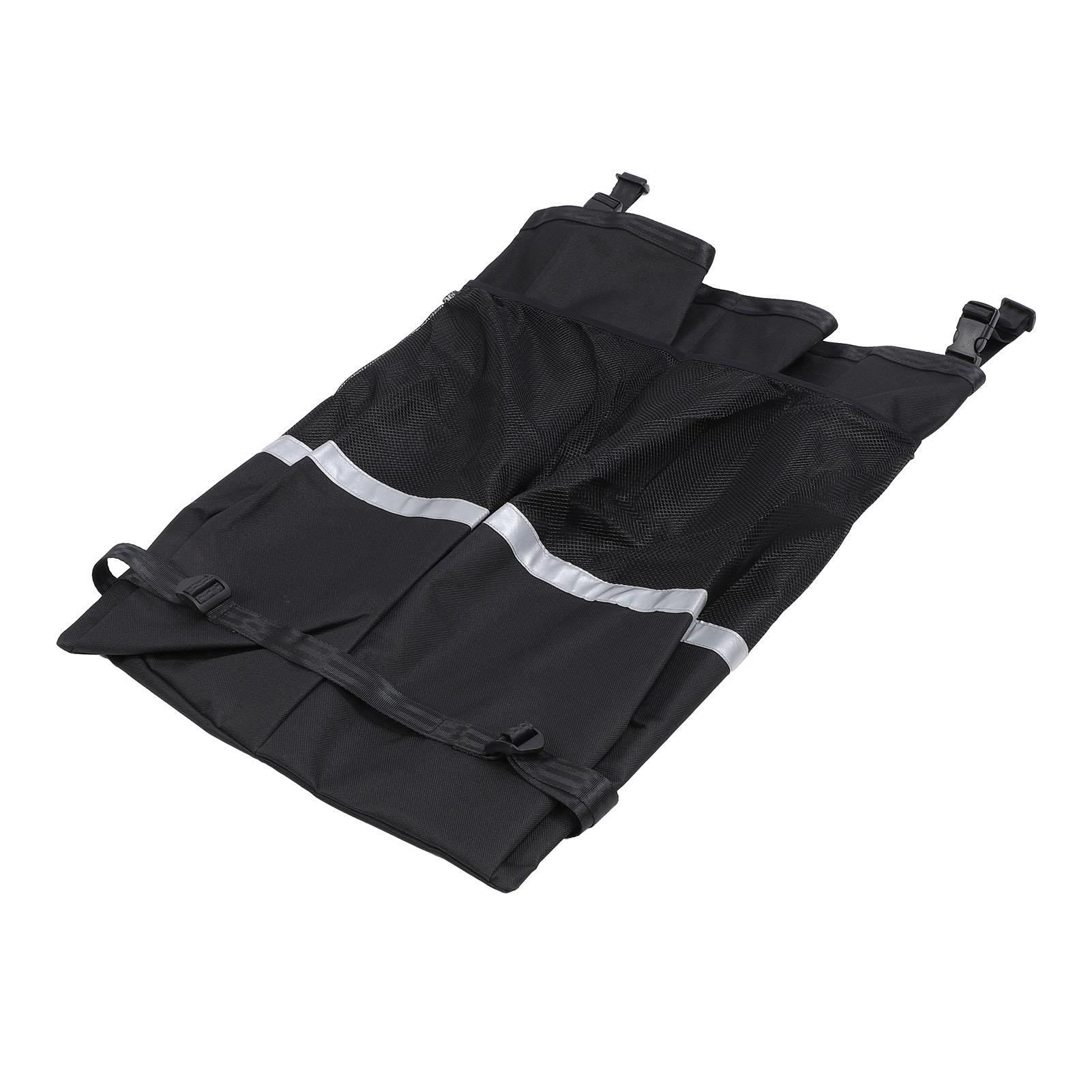 

Двойной держатель кислородного баллона для инвалидной коляски с сетчатыми карманами для хранения, водонепроницаемый, регулируемый, портативный кислородный баллон