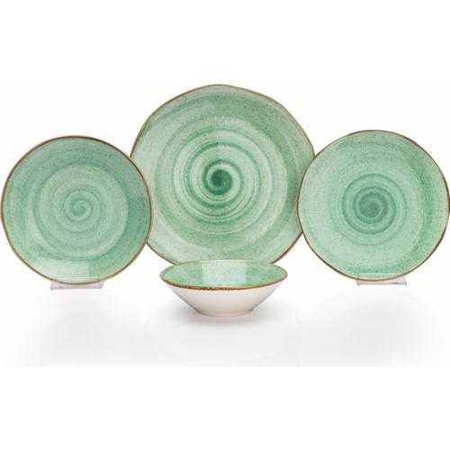 

Столовый сервиз Schafer Mina-24 предмета-зеленый