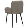 Dining Chairs 2 Pcs Faux Leather Grey 57 X 50 X 85 Cm