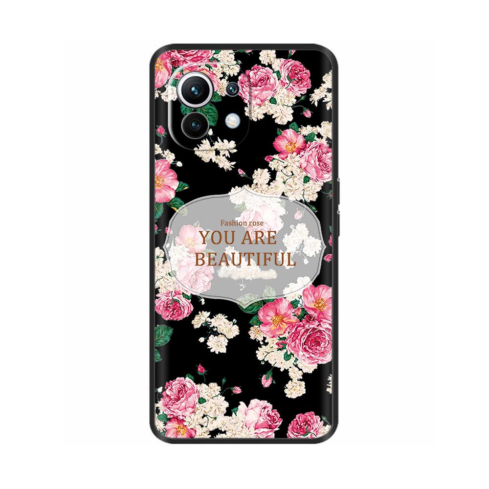For Xiaomi 11 Lite 5G NE Case Shockproof Soft Silicone Back Cover For Xiaomi Mi 11 Lite 5G Phone Case Mi11 11Lite NE Funda Coque