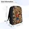 Ones Pieces Backpack Luffy Hiking Backpacks Female Fashion School Bags Custom Pattern Rucksack