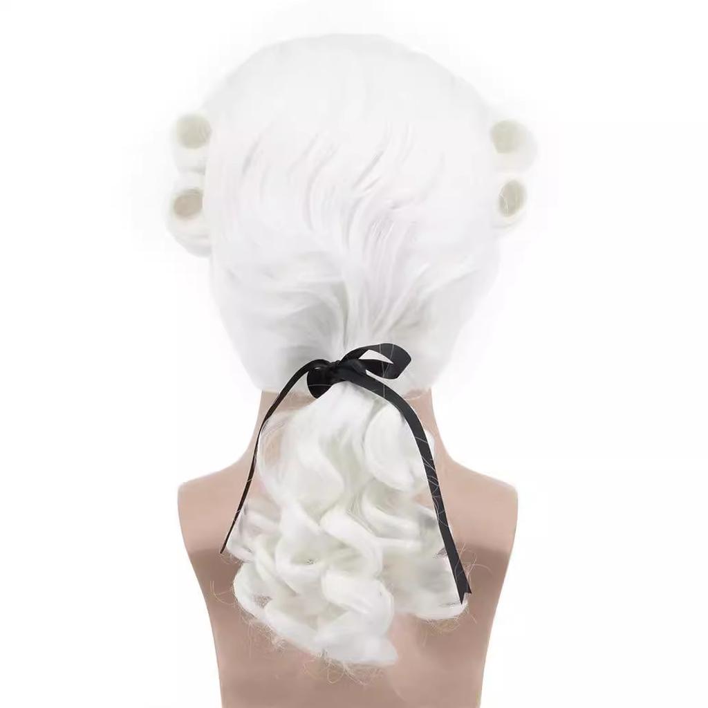 Braided Ponytail Styling Wig, Fashion Unique Shape Wig For Stage Performance &Amp; Role Play