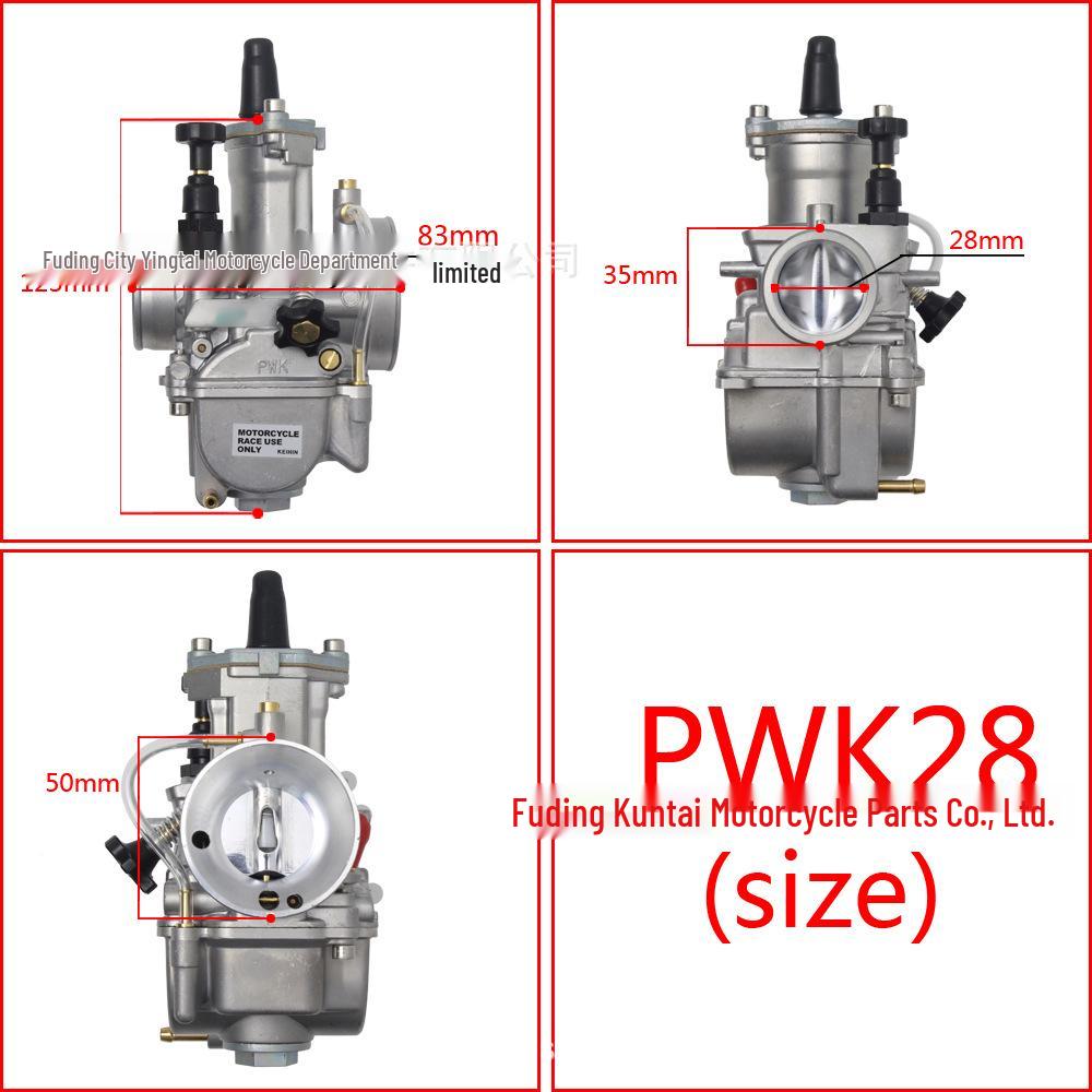 

Slide Valve Modified PWK Carburetor (24-34mm) for 2T/4T Beach & Off-Road Motorcycles