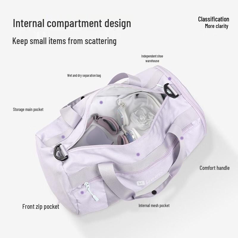 Keep Waterproof Wet/Dry Sports & Swim Duffel Bag