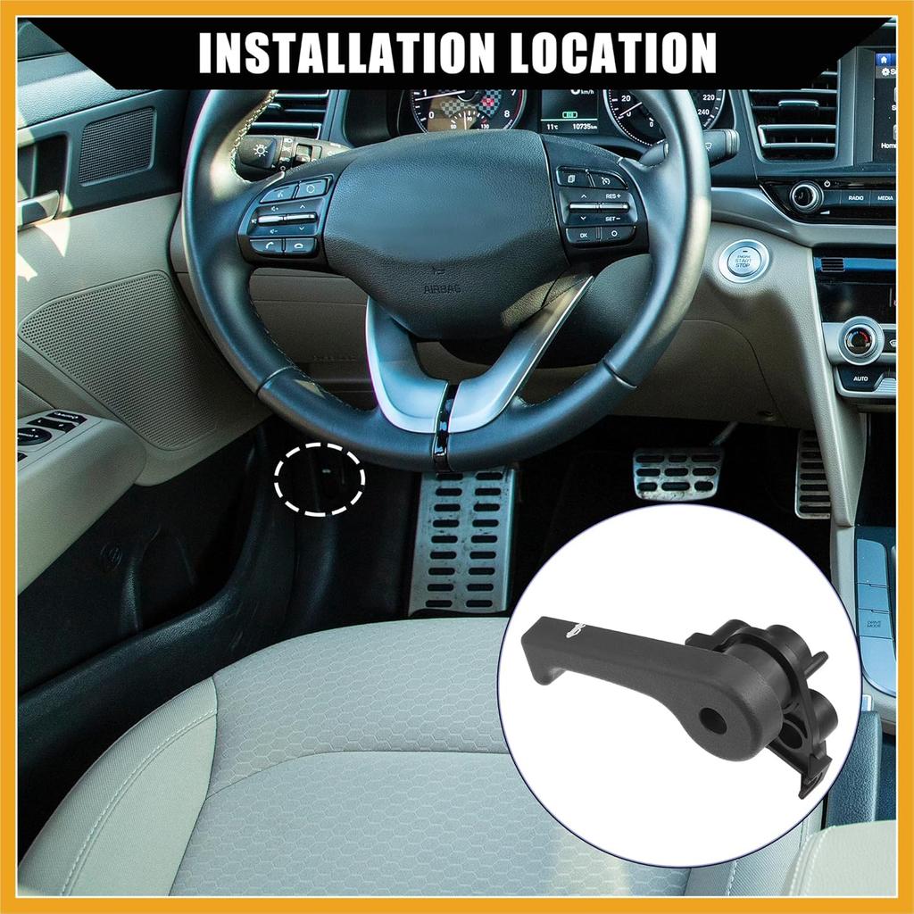 81180-2H000 / Front/Bonnet Hood Open Handle Mounting Bracket for Hyundai Elantra 2006-2015 for Hyundai Elantra GT 2013-2017 / Hood Latch Assembly / 1