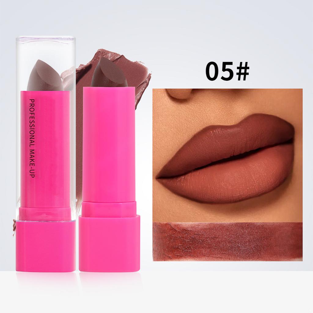 Vibrant Matte Lipstick for Halloween Cosplay Party Festival Carnival Costume Makeup Long Wearing Smudge Proof Lip Color
