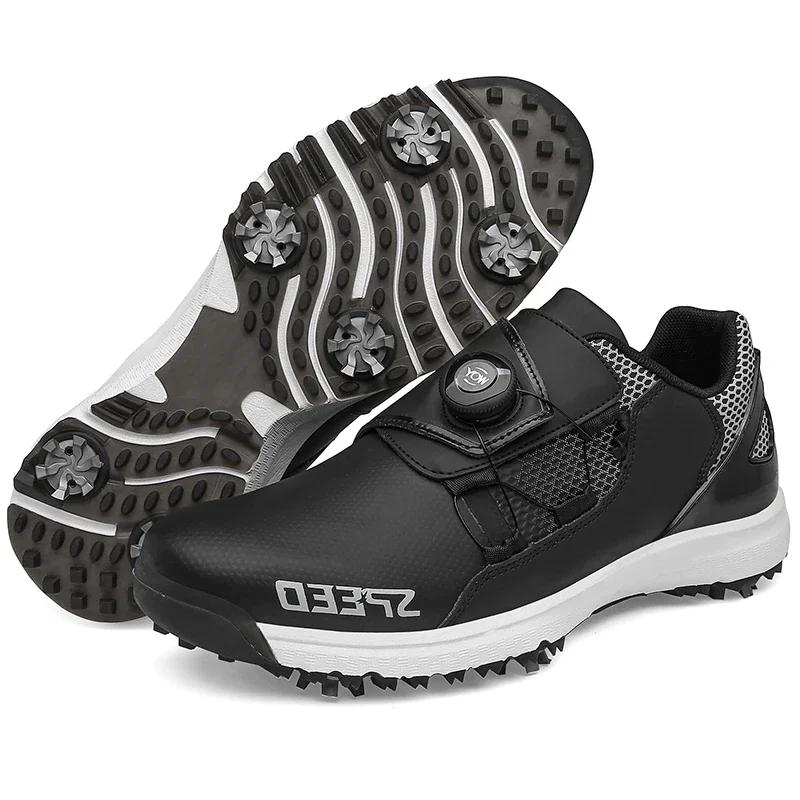 New Golf Shoes Men Luxury Golf Sneakers Comfortable Walking Footwears for Golfers Walking Shoes