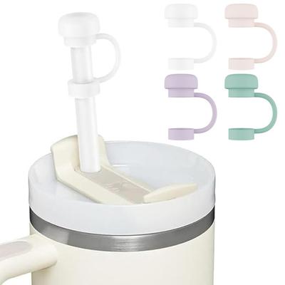 4Pcs Silicone Straw Caps 10mm Straw Dust Cover for Sports Bottle