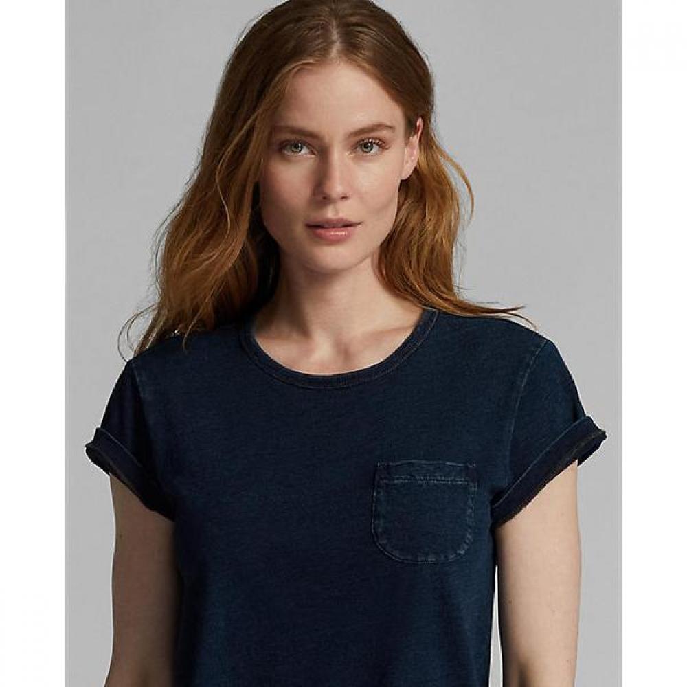 Rrl Cotton Linen Pocket Tee  Wmrrkninn820010410 