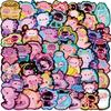 10/30/50pcs Kawaii Cute Neon Axolotl Stickers Cartoon Colorful Graffiti Decals DIY Stationery Phone Notebook Sticker Decoration