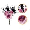 Halloween Bouquet Artificial Flower Prop Ornament Spooky Decorative Cuttings Bunch for Party