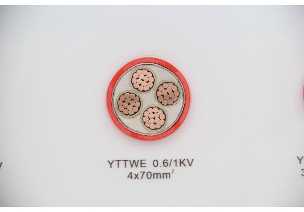 Flexible Fireproof High Voltage Outdoor PV Wire with BTLY Insulated Copper Core
