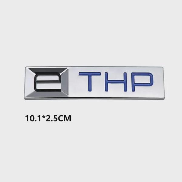 

3D Стайлинг автомобиля, наклейка из АБС-пластика, логотип автомобиля на заднюю дверь багажника для 2008 3008 4008 5008 207 208 407 508 307 THP ETHP TECH D серебряный