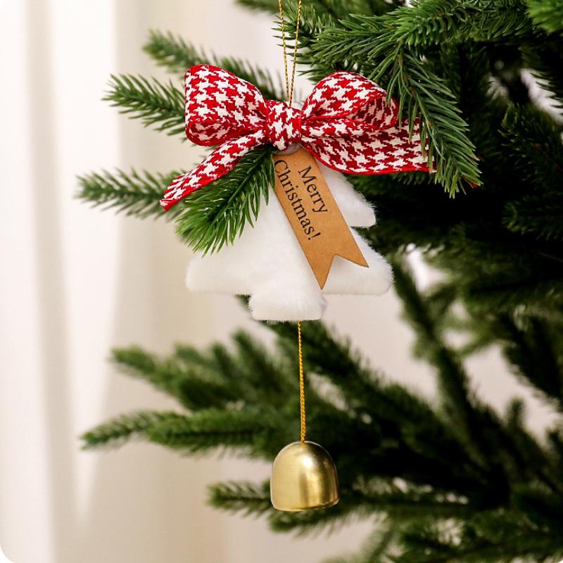 Christmas Bell Ornaments Set Hanging Bells For Tree Door Car Wind Chime Outdoor Indoor Holiday Decorations Festive Gift