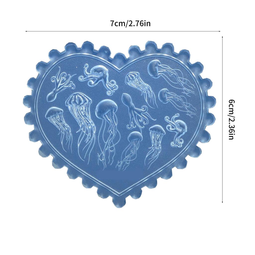 Silicone 3D Nail Embellishment Molds Various Shape Small Accessories Crafting Molds Present for Beauty Enthusiasts