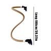 Bird Perch Toy Bendable Rope Perch Stand Portable Grinding Stick Training Toys Birdcages Accessories For Small And Medium Birds