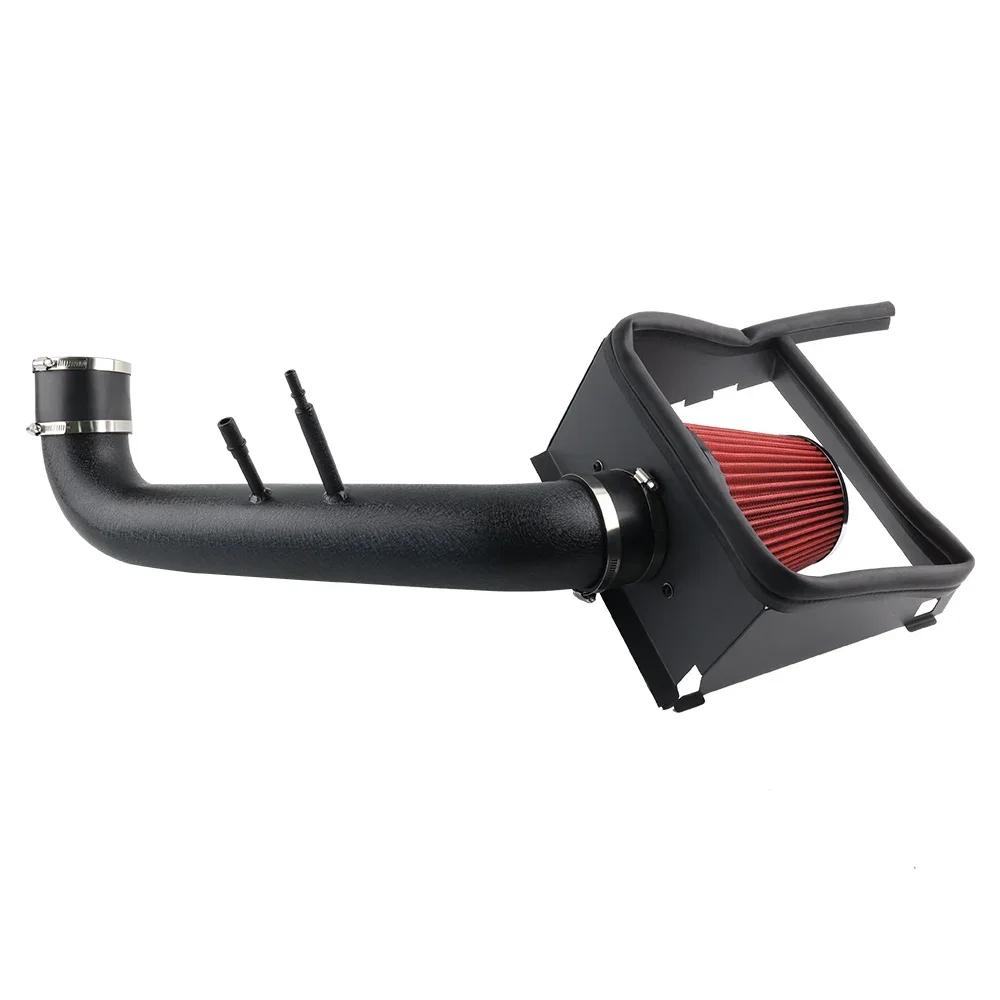 

Cold Air Intake Pipe with Filter Heat Shield For 2015- Ford F-150 Model 5.0L V8 Engine Manual Automatic Transmission чорний