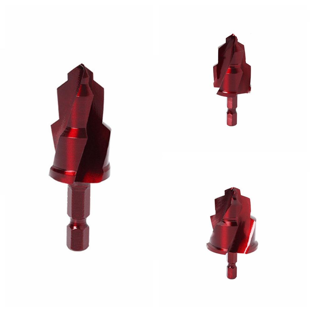 

Spiral Groove Hexagonal Shank Drill Bit Water Pipe Expansion Drill Bit Power Tools 20mm,25mm,32mm-3pcs