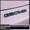 For Geely EX2 Car Emblem Sticker Emblem Blackout Sticker Front And Rear Letter Color Changing Sticker Seven Color
