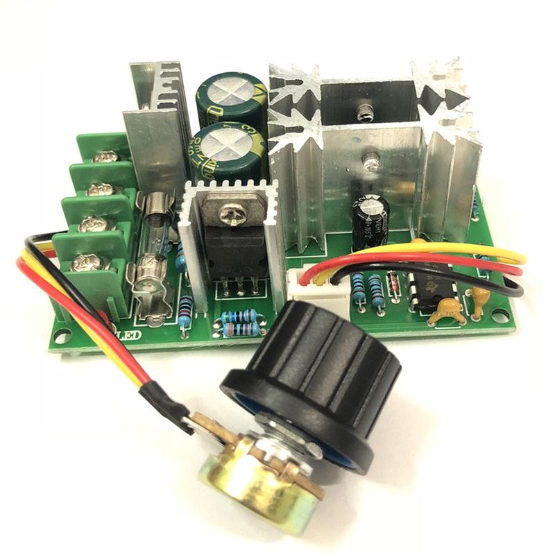 High-Power PWM DC Motor Speed Controller, 12V-48V, 20A