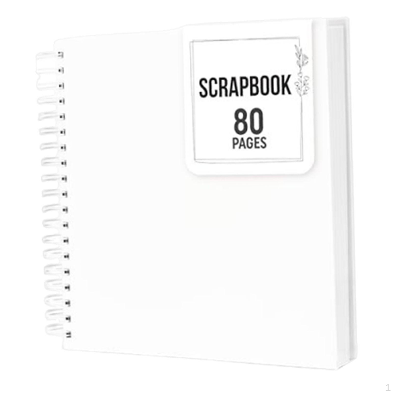 

Photo Album DIY Keepsake Photos Storage Party Gift Graduation Travel Wedding Anniversary білий
