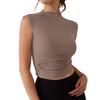Women's Fashion Casual Slim Sleeveless Bottoming Shirt Outerwear Top