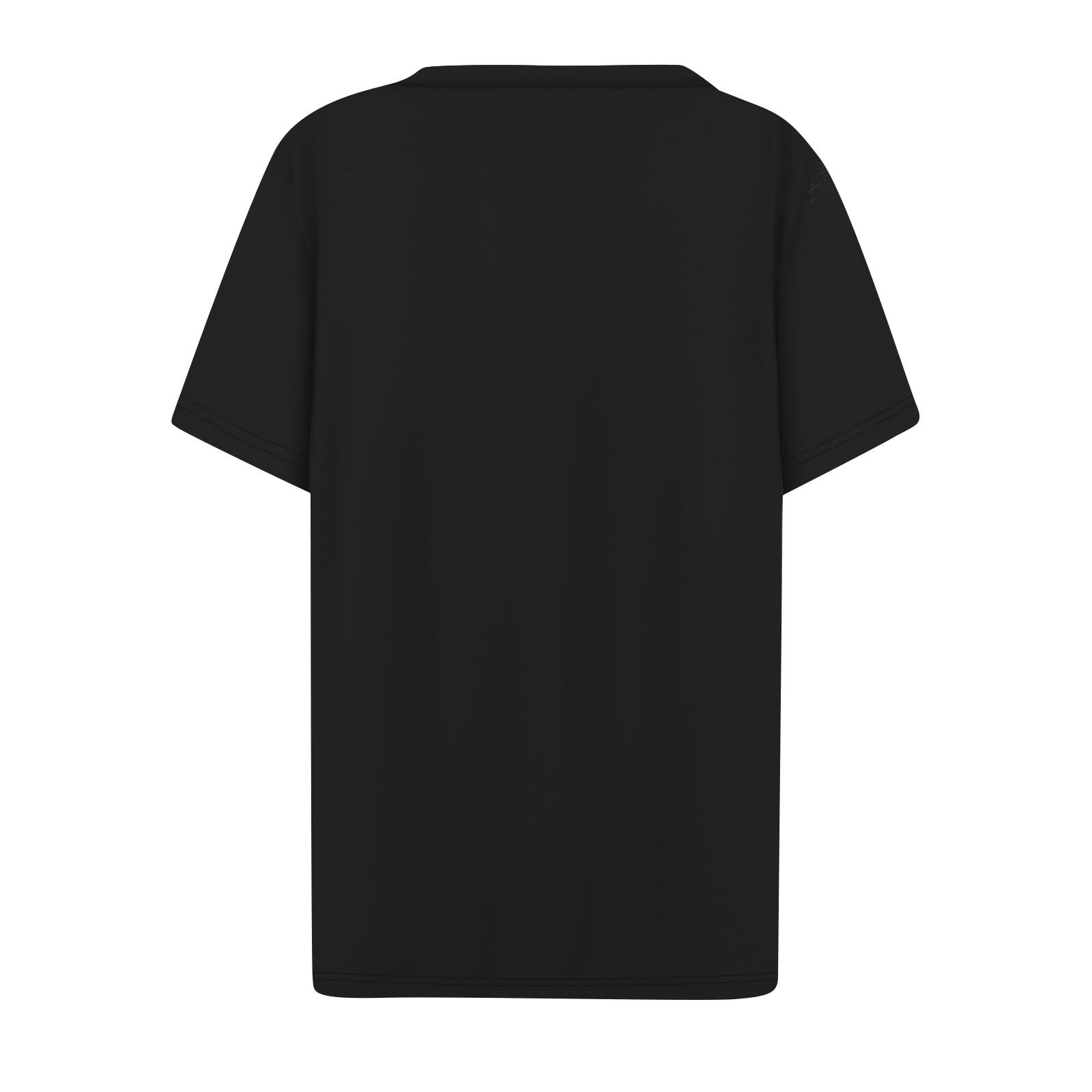 Жен. Футболка Футболка Сплошной цвет С короткими рукавами Повседневные Выходные Мода — фото 5