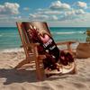 Custom Name Ultra-Soft Beach Towel with Love Theme,Ideal for Pool - Camping, Diving - Perfect Travel Essential, Vibrant Beach Towel.