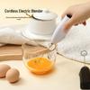 Electric Handheld Egg Beater & Whisk for Baking and Coffee
