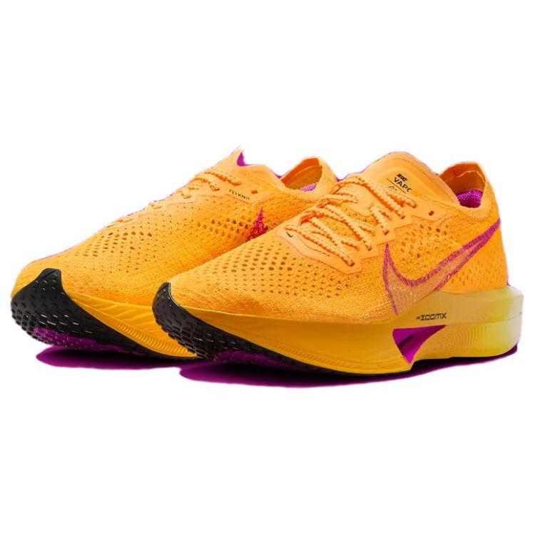 Nike ZoomX VaporFly Next% 3 Laser Orange Women Sneakers Citron-Pulse Sail Hyper-Violet DV4130-800