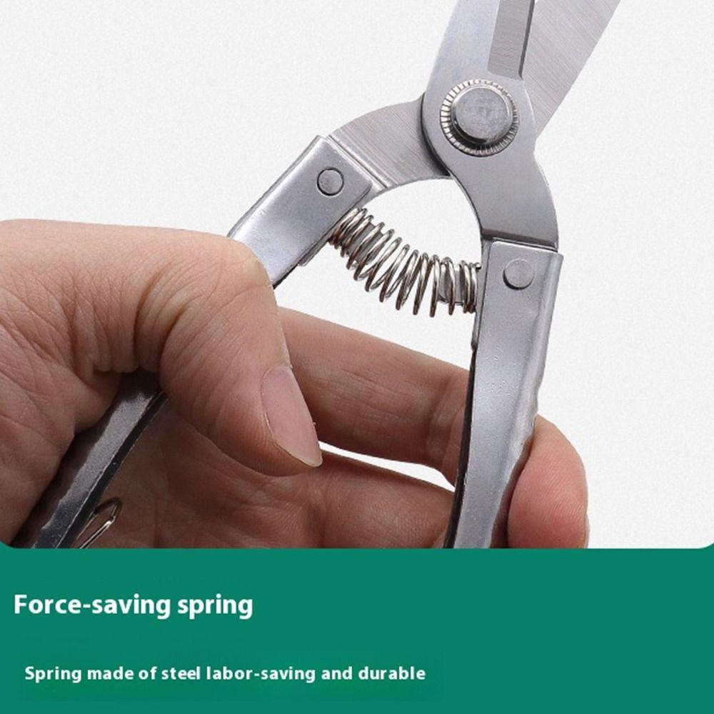 with Automatic Return Spring Branch Shears Straight Head Garden Branch Shear  Plant