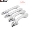 For KIA Sportage 2016 2017 2018   Chrome Door Handle Cover Trim Car Side Door Handles Catch Cap Overlay Accessories