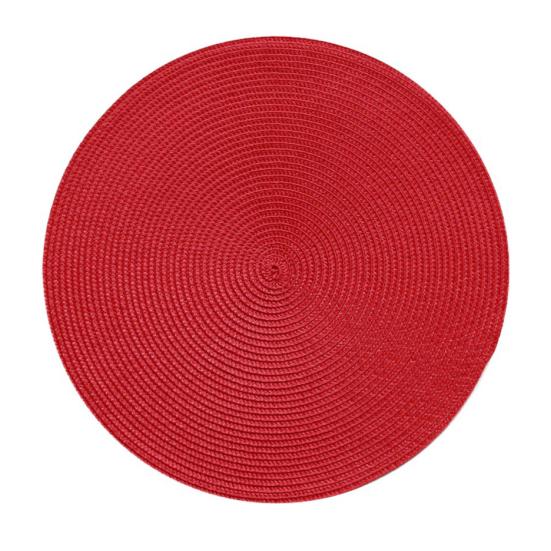 Decorative Placemat Round Heat Resistant Table Mat Handmade Anti-Scald Insulation Pads Coasters Kitchen Home Decor