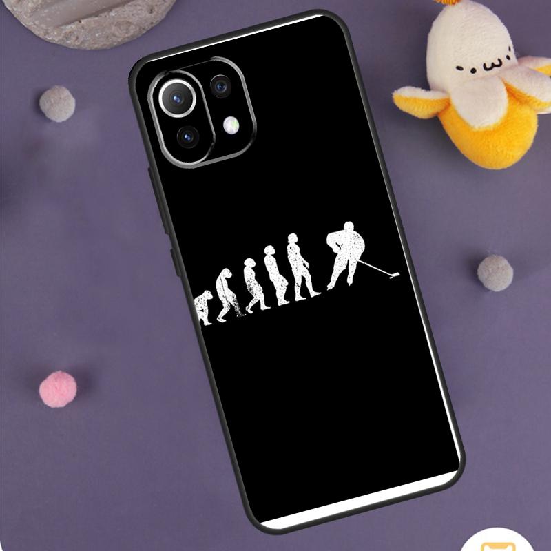 Ice Hockey Player Case For Xiaomi 15 14 Ultra 13T 14T 15T 17 Pro Max POCO F7 F5 F6 X5 X6 X7 Pro F8 Ultra Cover