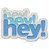 Colorful Chic Personalized Alphabet Pins Heart Shaped Alloy Brooches For Decoration