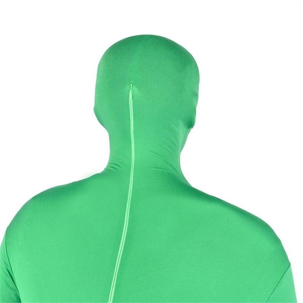 Anzug Foto Video Chroma Key Jumpsuits Greenscreen Anzug Chromakey Grüner Anzug Verschwindender Bodysuit
