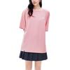 FILA SS24 T Shirt Unisex Youth Pink T11U423112F